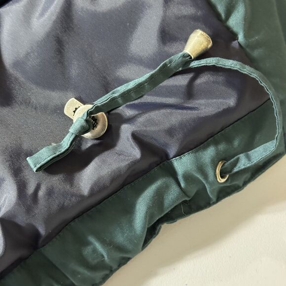 Mulberry Street vintage 90s Down Puffer Parka Hunter Green Women’s size L - Picture 12 of 14